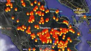 Hari Ini 46 Hotspot Kembali Terpantau di Riau