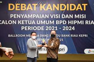 Direktur Utama BRK  Jadi Panelis di Debat Kandidat Caketum Hipmi Riau