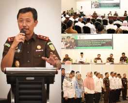 Kepala Kejaksaan Tinggi Riau menjadi narasumber dalam Kegiatan Sosialisasi & Penerangan Hukum Perpajakan Daerah dan Pencegahan Korupsi di Kota Dumai