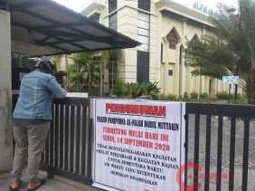 Kasus Covid-19 Meningkat, Masjid Al-Falah Pekanbaru Hentikan Seluruh Kegiatan