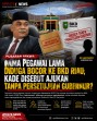 Dugaan Pengusulan Pegawai Lama ke BKD Tanpa Persetujuan Gubernur, Langkah Kaderismanto Dipertanyakan