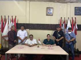 Yudhistira Bamsoet ikut Rapat Terbatas di SMSI Pusat Bahas Komunitas Milenial dan Crypto