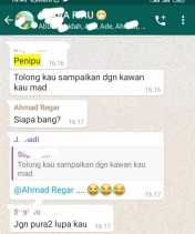 AES : itu hanya candaan di Grup, tidak benar saya di buru OKP