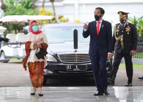 Jokowi Terima Surat Kepercayaan 7 Dubes LBPP Negara Sahabat