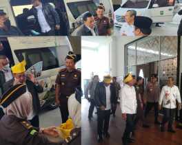KEPALA KEJAKSAAN TINGGI RIAU SAMBUT KEDATANGAN WAKIL JAKSA AGUNG REPUBLIK INDONESIA DALAM RANGKA KUNJUNGAN KERJA DI PROVINSI RIAU