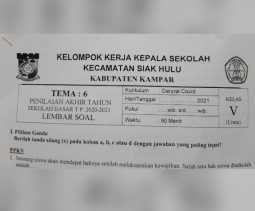 Ujian SD di Riau Disusupi Kampanye Anti Sawit