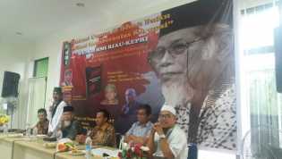Sosialisasikan Pencegahan Korupsi, Badko Hmi Riau Kepri Bedah Buku 'Jihad Memberantas Korupsi'