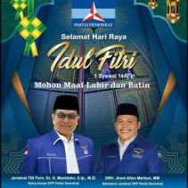 Sebar Poster Lebaran, Moeldoko Dan Jhoni Allen Marbun Tabrak Etika Politik