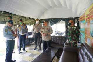 Pos Cek Point Perbatasan Riau akan Sediakan Layanan Rapid Test