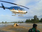 Menembus Langit Pijay, Bantuan Pangdam IM Dijatuhkan dari Udara untuk Korban Banjir