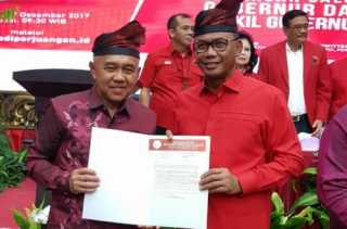 PDI-P Resmi Usung Andi Rachman-Suyatno Pada Pilgubri 2018