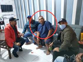 Tim Tabur Kejaksaan Agung Mengamankan   Terpidana RAHMAN NURIADIN, AP., M.Si. bin SYAMSUDIN