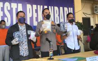 Polresta Pekanbaru Gagalkan Pengiriman Sabu ke Jambigra