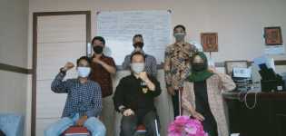 LP2D Silaturahmi ke Kantor Bawaslu Provinsi Riau.