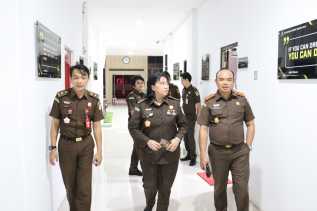 ASISTEN PENGAWASAN KEJAKSAAN TINGGI RIAU MELAKSANAKAN KUNJUNGAN KERJA KE KEJAKSAAN NEGERI ROKAN HULU DALAM RANGKA INSPEKSI UMUM TAHUN 2023