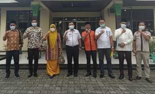 Kunjungi Dinas PMD, ini yang Dilakukan KPU Kampar