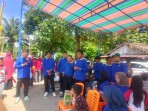 KNPI Kulim Semarakkan HUT ke-80 RI, Tebar Kepedulian untuk Warga Mentangor