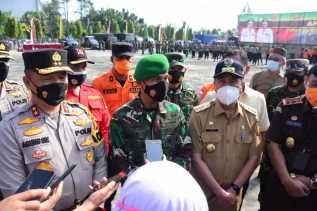 Gubernur Riau Ucapkan Terimakasih Kepada TNI AD Laksanakan TMMD Ke 110 di Riau