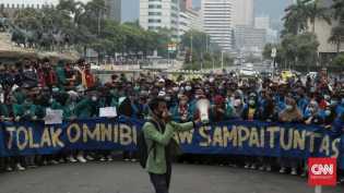 Setahun Jokowi, Ribuan Buruh dan Mahasiswa Bergerak ke Istana