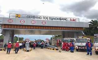 Gubri:Tol Pekanbaru - Bangkinang Dibuka Fungsional Untuk Mudik Pukul 08.00 WIB hingga 16.00 WIB