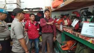 Kapolres Kepulauan Meranti Tinjau Kesiagaan PT SRL Antisipasi Karhutla