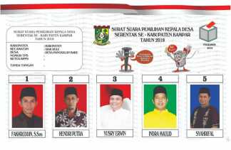Pilkades Serentak Pangkalan Baru Siak Hulu 2019, Ini Perolehan Suara