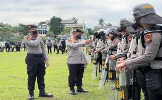 Polda Riau Kerahkan 1.161 Personel Amankan Demo Mahasiswa