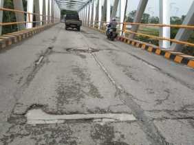 Jembatan Bangkinang-Petapahan Ditutup Dua Pekan, ini Alasannya