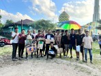 Kemeriahan Idul Fitri 1446 H, Ternyata Perlombaan Panjat Pinang Berhadiah Masih Lestari di Desa Pangkalan Baru