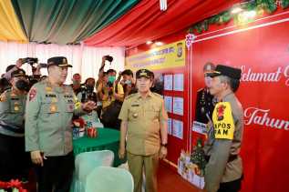 Gubernur Riau, Kapolda Riau dan DANREM 031 Wirabima Tinjau Keamanan NATARU dipastikan Aman.
