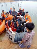 Telah Ditemukan Korban Tenggelam yang hanyut di Kawasan Sungai Arau Kecil Danau PLTA Koto Panjang, Desa Koto Mesjid Kec. XIII Koto Kampar Kab. Kampar