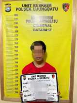 Seorang Pelaku Judi Togel  Ditangkap Personil Polsek Ujung Batu