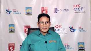 Sandiaga Uno Beri Bantuan Tunai untuk Bangkitkan UKM