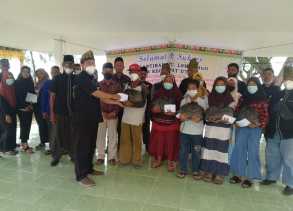 KETUM DPP LSM PEDULI SDM RIAU SUKSES LANTIK PENGURUS DPC LSM PEDULI SDM RUPAT UTARA