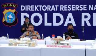 Polda Riau Amankan 24 KG Sabu