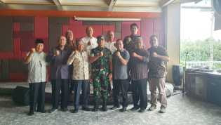 Inisiator Pemekaran Kabupaten di Riau Silaturahmi dengan Danrem 031/WB, Brigjen Parlindungan: Jaga Persatuan