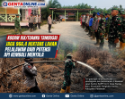 Kodam XIX/Tuanku Tambusai Jaga 966,4 Hektare Lahan Pelalawan dari Potensi Api Kembali Menyala