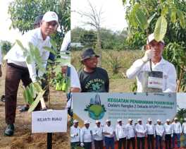 ASISTEN TINDAK PIDANA KHUSUS KEJAKSAAN TINGGI RIAU HADIRI KEGIATAN PENANAMAN POHON SEBAGAI RANGKAIAN ACARA DUA DEKADE GERAKAN APUPPT INDONESIA