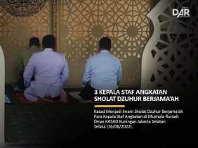 Tiga pimpinan matra TNI berkumpul di kediaman Kepala Staf Angkatan Darat (KSAD) Jenderal TNI Dudung