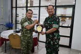 Kodam XIX Tuanku Tambusai Perkuat Sinergi Pembinaan Arhanud, Pangdam Terima Audiensi Denpusen Arhanud