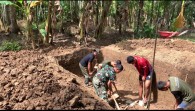 Demi Kemudahan Warga, Pembangunan Jembatan Gantung Sungai Afia Terus Berlanjut