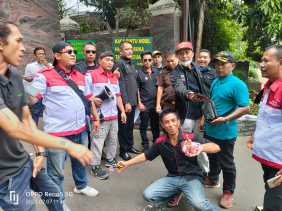 Demo Kantor Kejagung, Empat Aktivis LSM Aksi Pecah Kepala