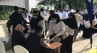 Hari Pertama SKD CASN, 109 Peserta Gugur Sebelum Ujian Dimulai