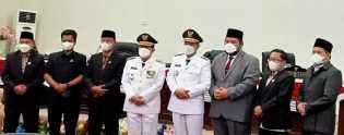 DPRD Rohul Gelar Rapat Paripurna Perdana Usai Pelantikan Sukiman dan Indra Gunawan