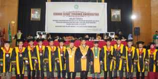 Sholawat Badar Warnai Acara Wisuda UIN Suska Riau 2018