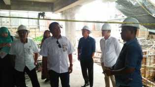Paska Tewasnya Pekerja, DPRD Pekanbaru Tinjau Proyek Pembangunan Hotel Mimosa