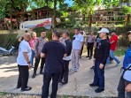 Kapolres Kampar Dampingi Wakapolda Riau Tinjau Persiapan Upacara Hari Lingkungan Hidup di Pulau Tongah