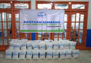 Rumah Yatim Cabang Riau Salurkan Ratusan Paket Sembako