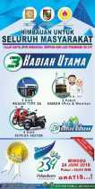 Ayo Ramaikan Jalan Santai HUT kota Pekanbaru, Rebut Total Hadiah Ratusan Juta Rupiah