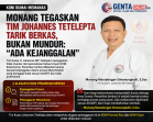 Monang Tegaskan Tim Johannes Tetelepta Tarik Berkas, Bukan Mundur: “Ada Kejanggalan”